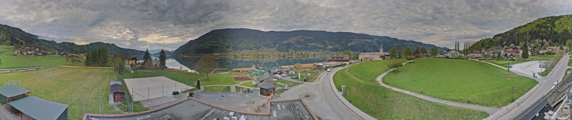 Archiv Foto Webcam Panorama vom Ossiacher See