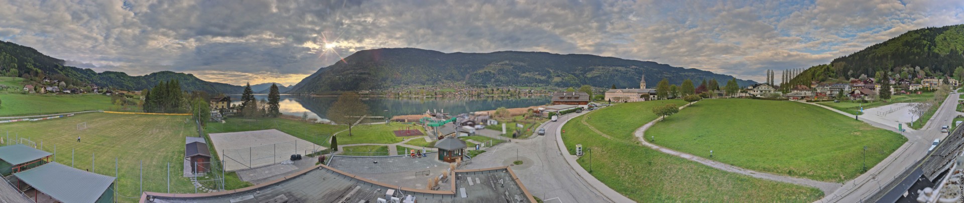 Archiv Foto Webcam Panorama vom Ossiacher See