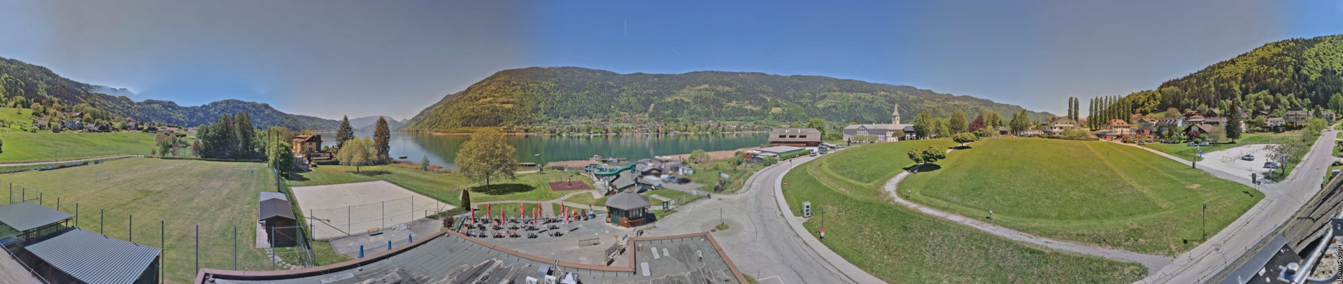Archiv Foto Webcam Panorama vom Ossiacher See