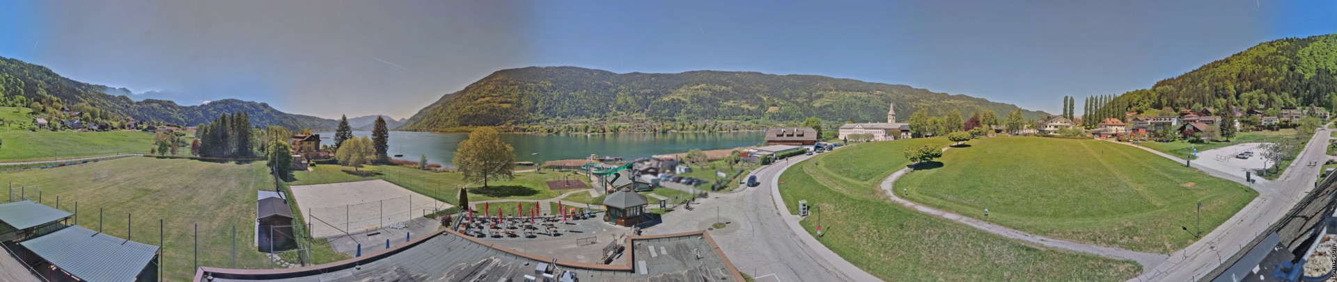 Archiv Foto Webcam Panorama vom Ossiacher See