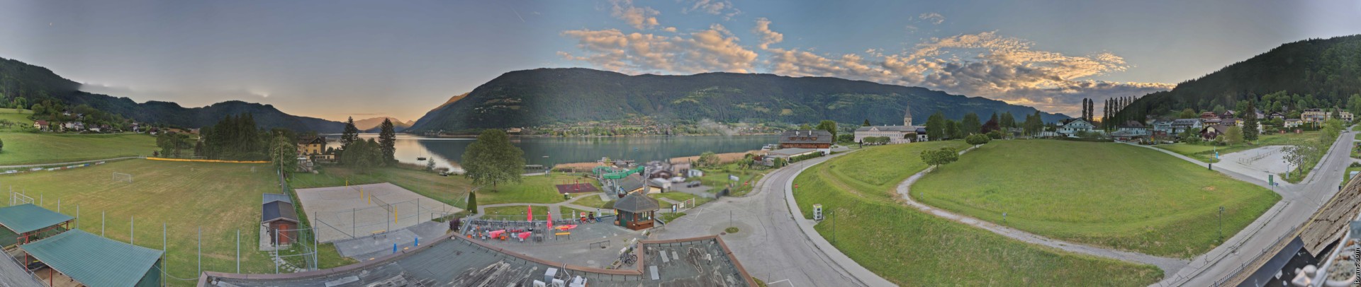 Archiv Foto Webcam Panorama vom Ossiacher See