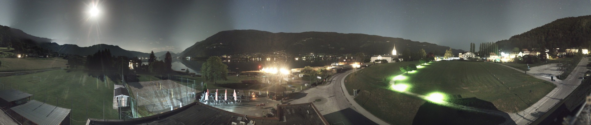 Archived image Webcam Panorama view Lake Ossiach