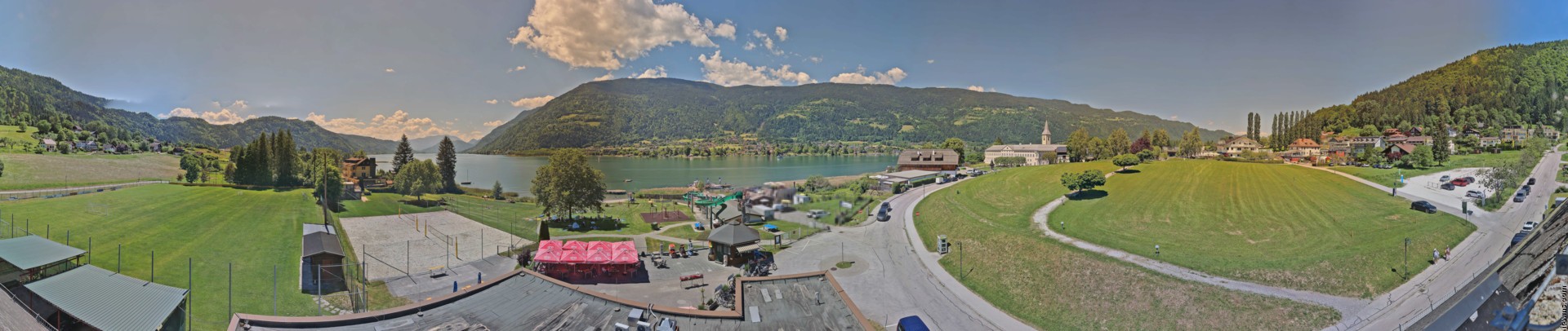 Archiv Foto Webcam Panorama vom Ossiacher See