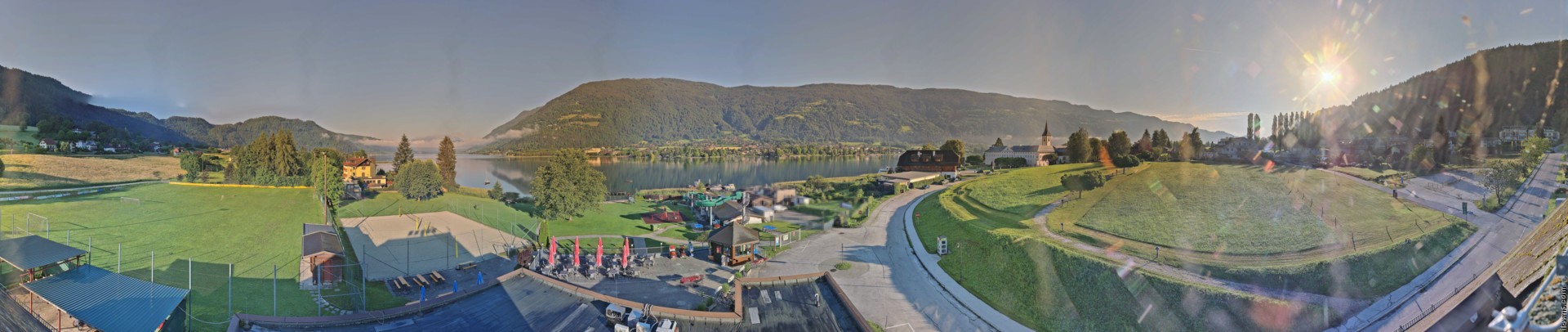 Archiv Foto Webcam Panorama vom Ossiacher See