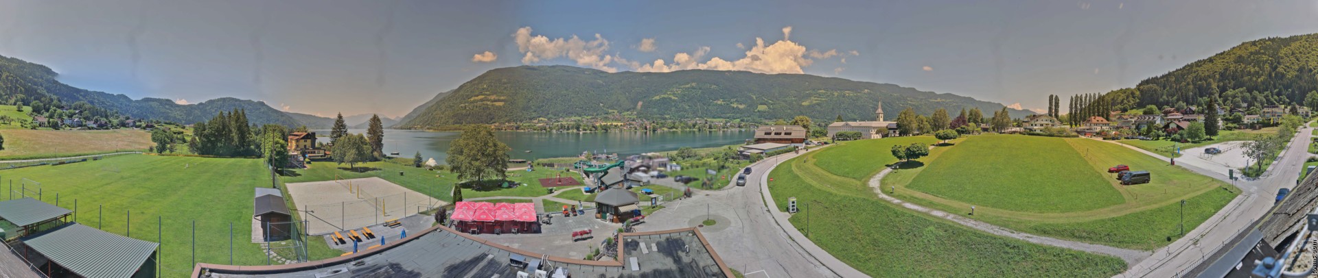 Archiv Foto Webcam Panorama vom Ossiacher See