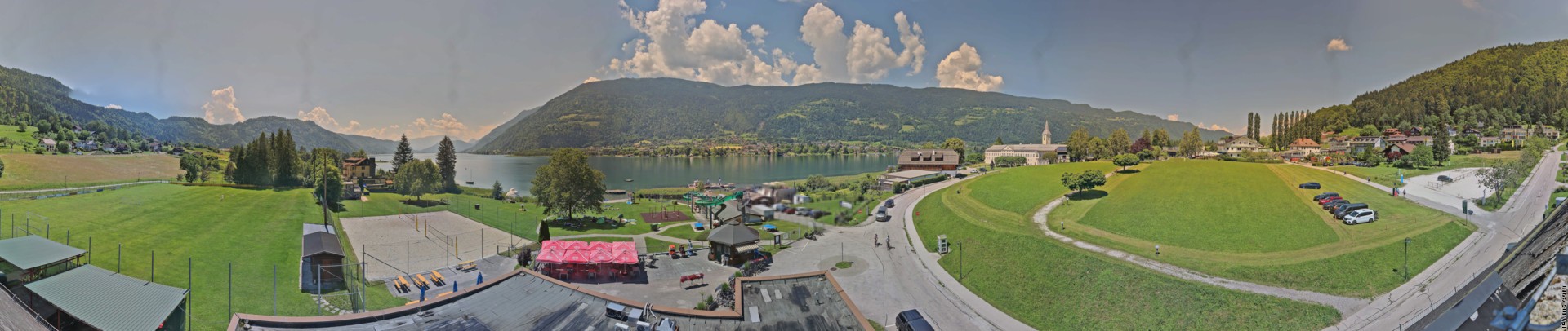 Archiv Foto Webcam Panorama vom Ossiacher See