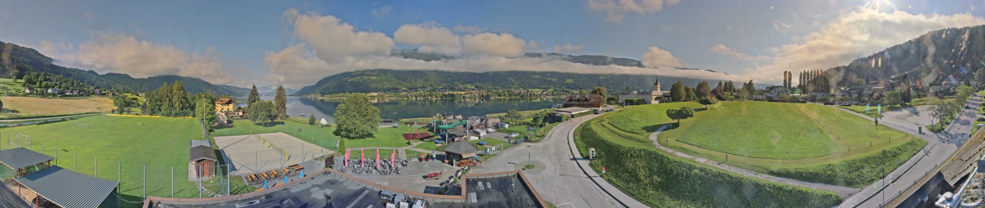 Archiv Foto Webcam Panorama vom Ossiacher See