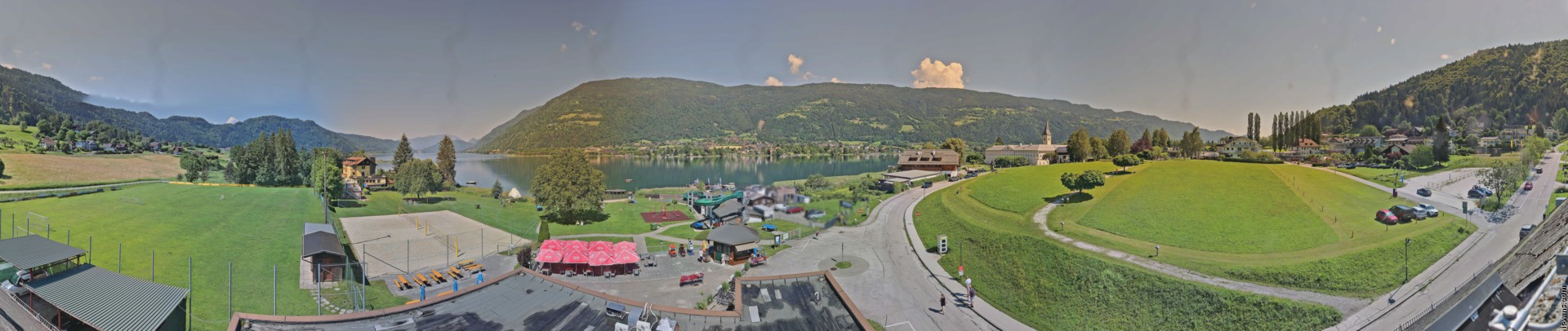 Archiv Foto Webcam Panorama vom Ossiacher See