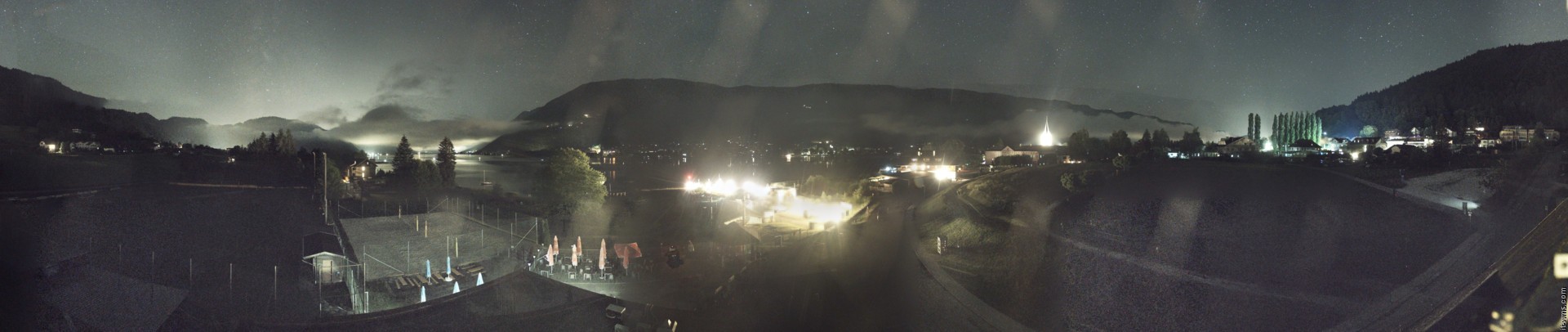 Archived image Webcam Panorama view Lake Ossiach