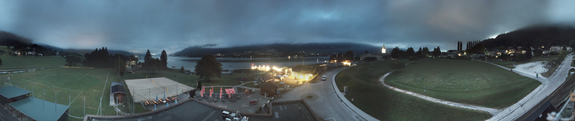 Archived image Webcam Panorama view Lake Ossiach