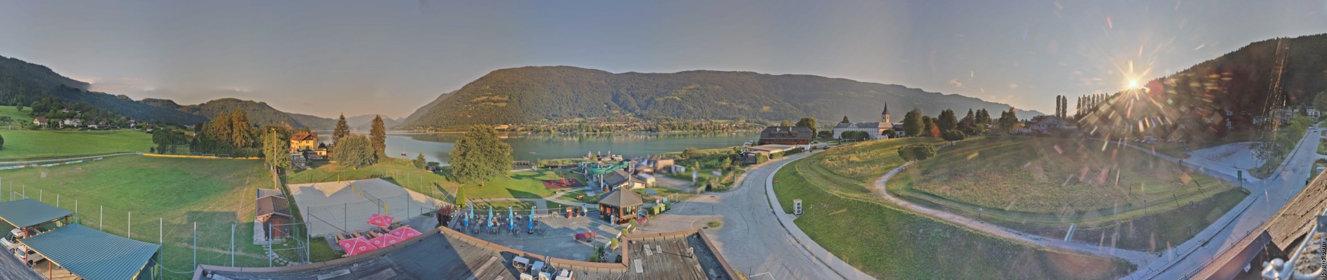 Archiv Foto Webcam Panorama vom Ossiacher See