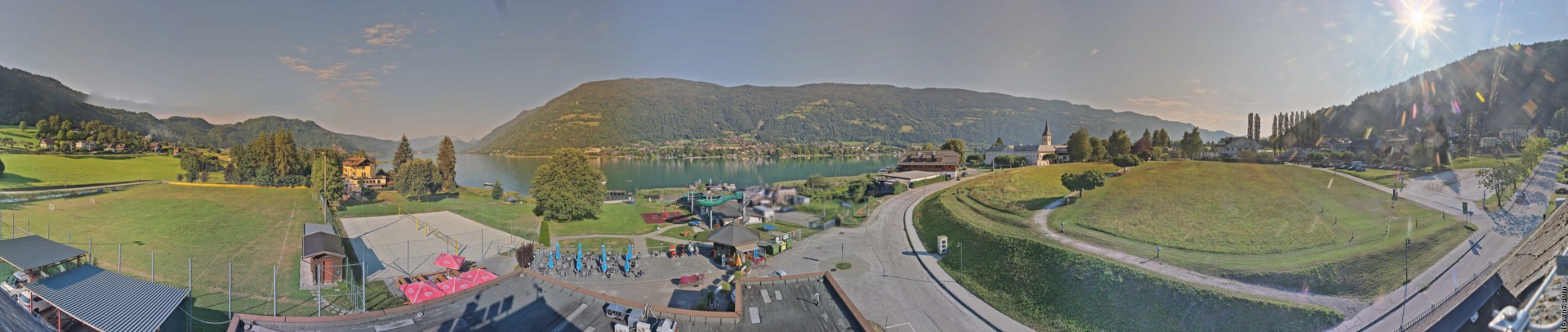 Archiv Foto Webcam Panorama vom Ossiacher See