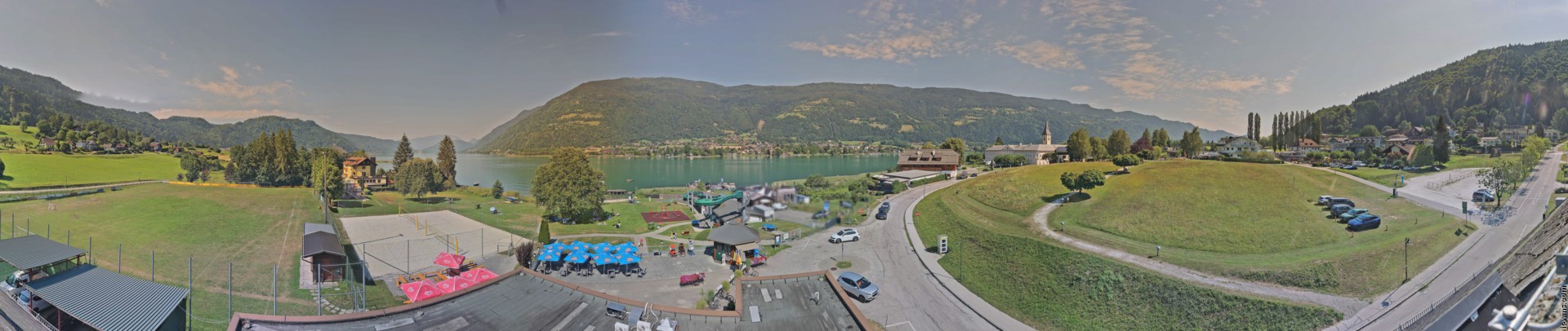 Archiv Foto Webcam Panorama vom Ossiacher See