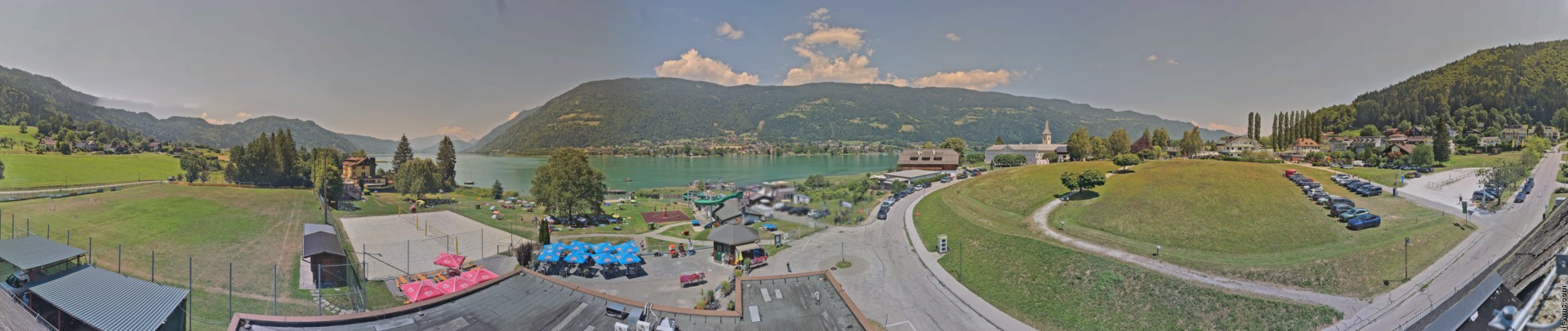 Archiv Foto Webcam Panorama vom Ossiacher See
