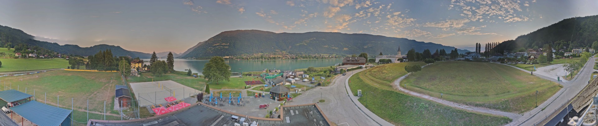 Archiv Foto Webcam Panorama vom Ossiacher See