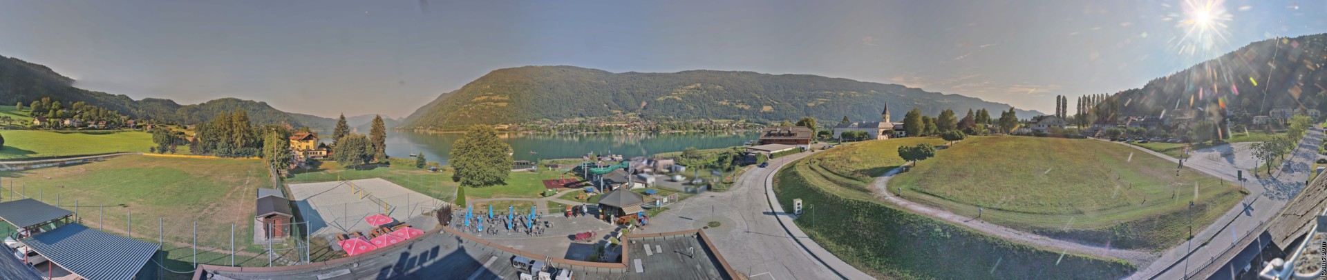 Archiv Foto Webcam Panorama vom Ossiacher See