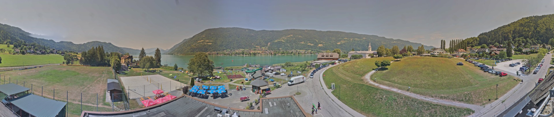 Archiv Foto Webcam Panorama vom Ossiacher See