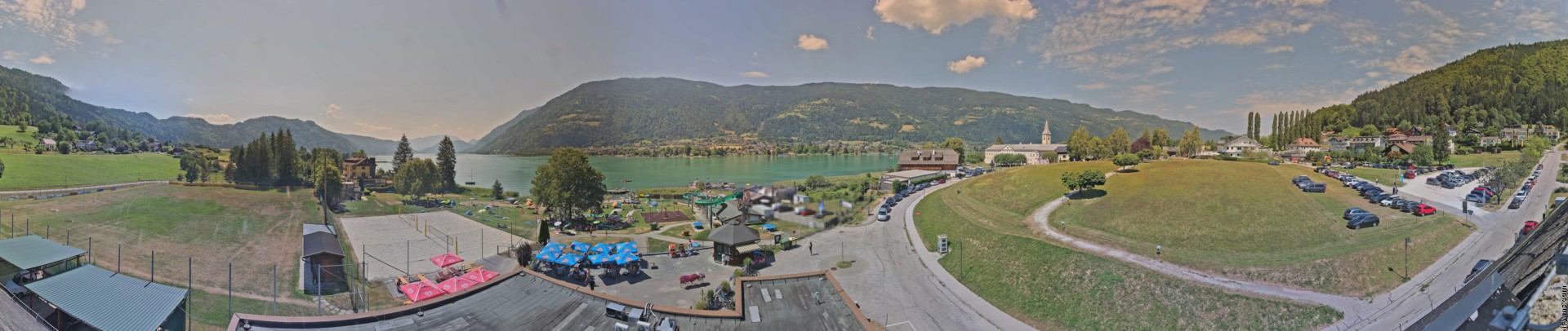 Archiv Foto Webcam Panorama vom Ossiacher See