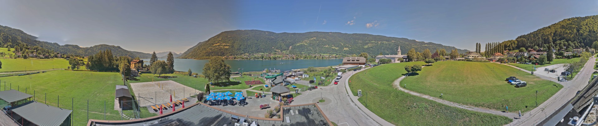 Archiv Foto Webcam Panorama vom Ossiacher See
