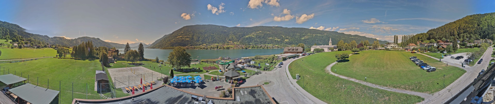 Archiv Foto Webcam Panorama vom Ossiacher See