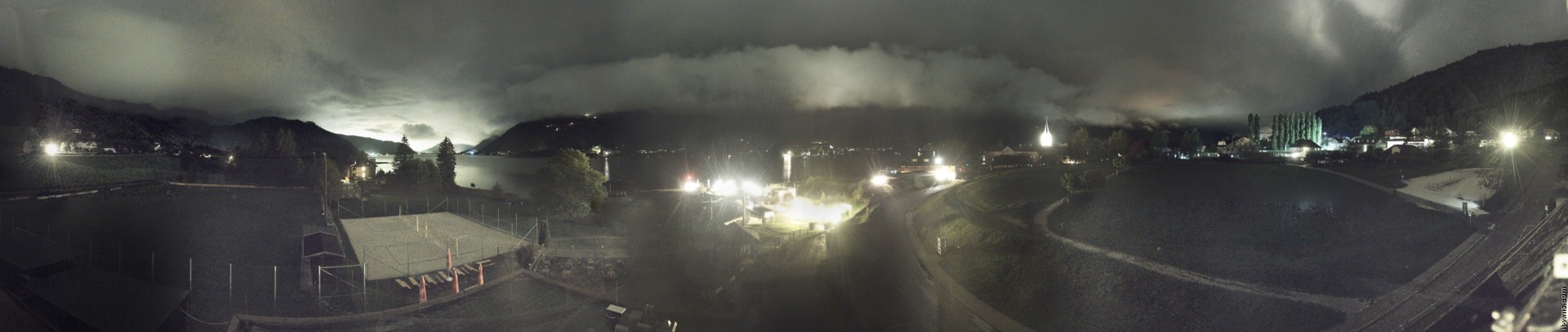 Archived image Webcam Panorama view Lake Ossiach