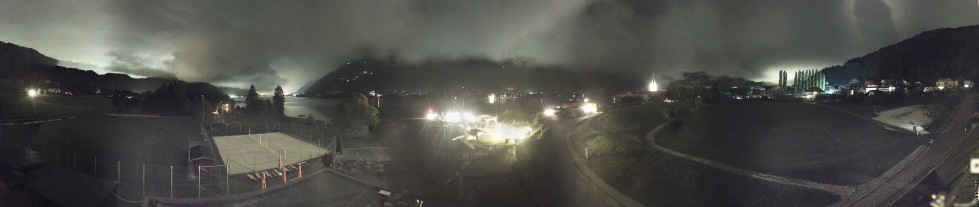 Archived image Webcam Panorama view Lake Ossiach