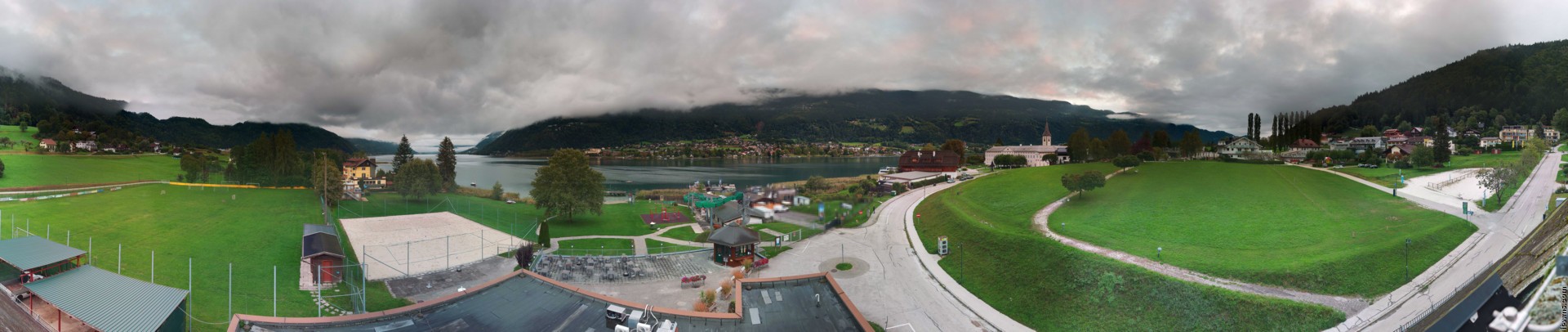 Archiv Foto Webcam Panorama vom Ossiacher See