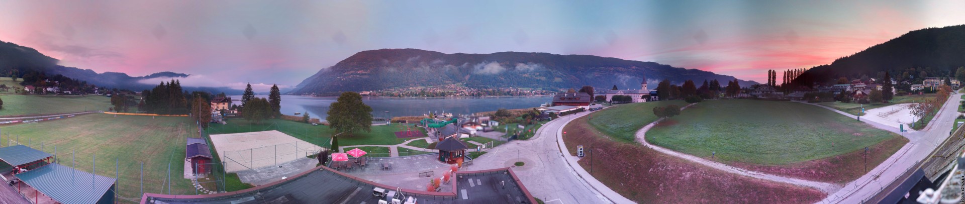 Archiv Foto Webcam Panorama vom Ossiacher See