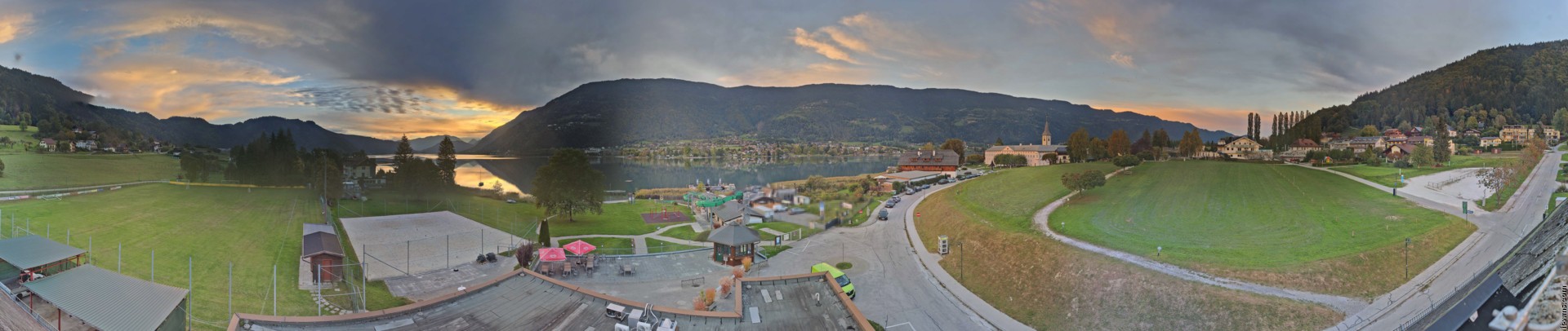 Archiv Foto Webcam Panorama vom Ossiacher See