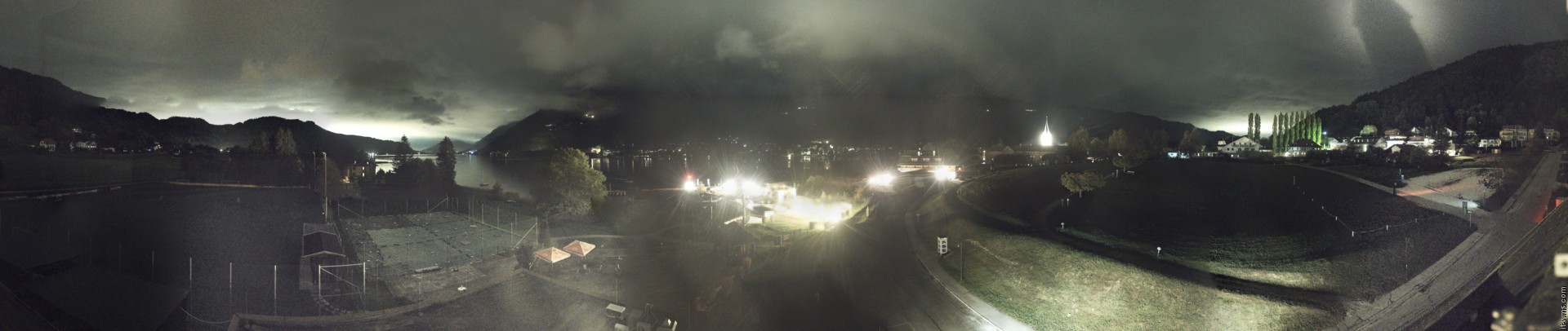 Archived image Webcam Panorama view Lake Ossiach