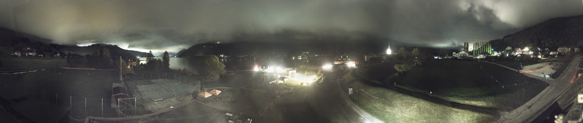 Archived image Webcam Panorama view Lake Ossiach