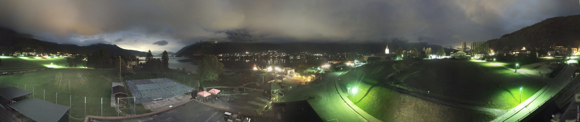 Archived image Webcam Panorama view Lake Ossiach