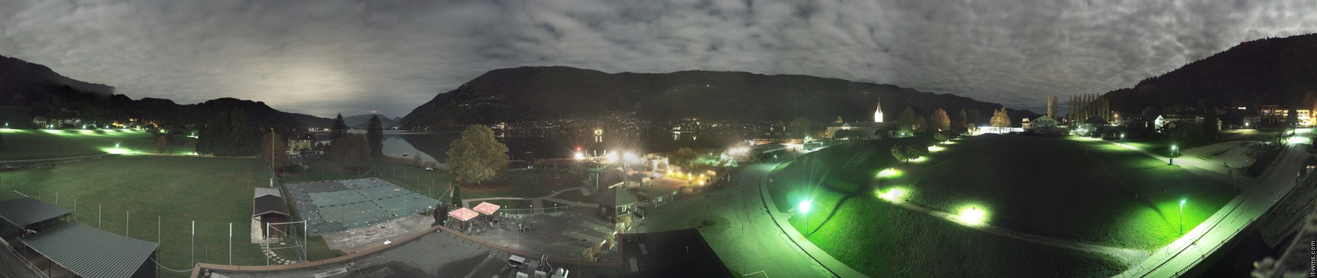 Archived image Webcam Panorama view Lake Ossiach