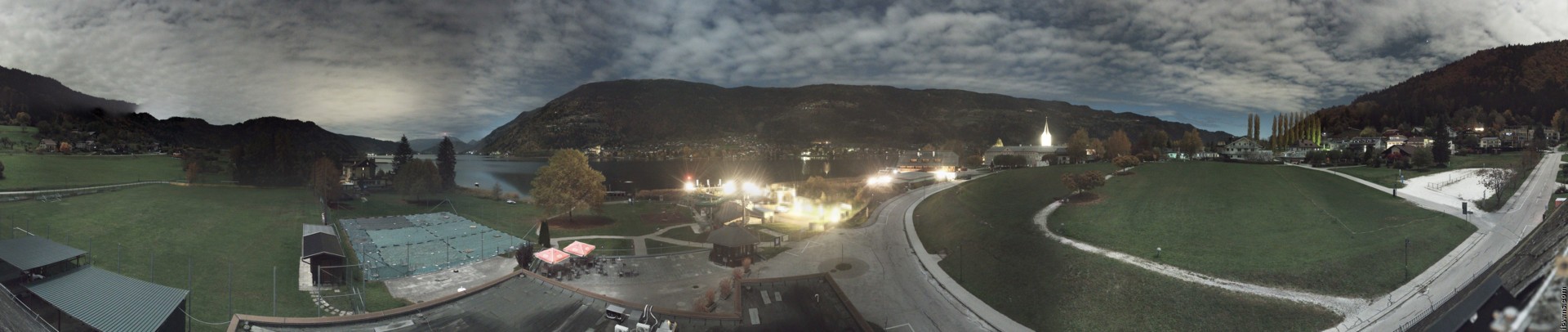 Archived image Webcam Panorama view Lake Ossiach