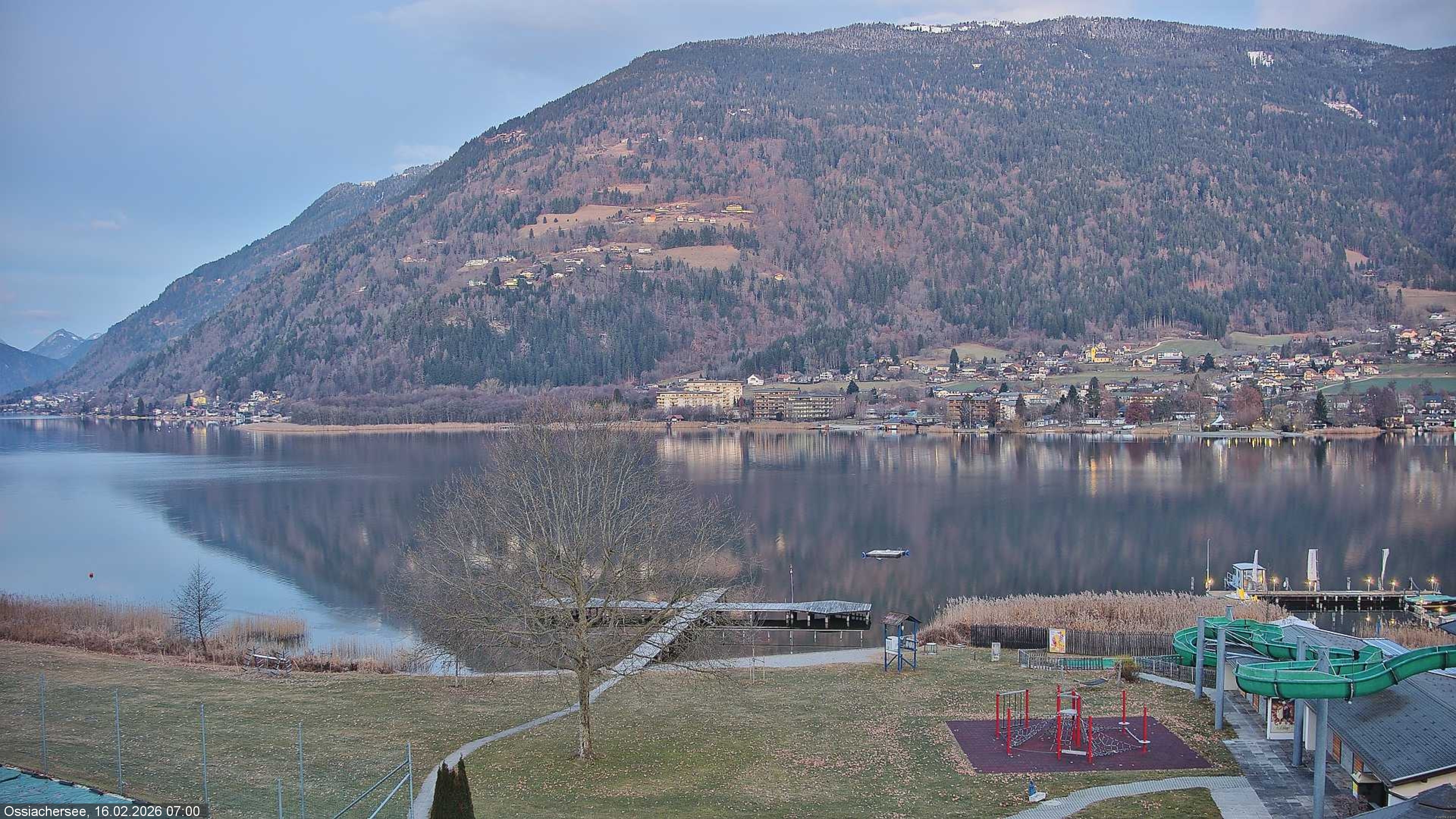 Archiv Foto Webcam Ossiacher See, Villach, Kärnten
