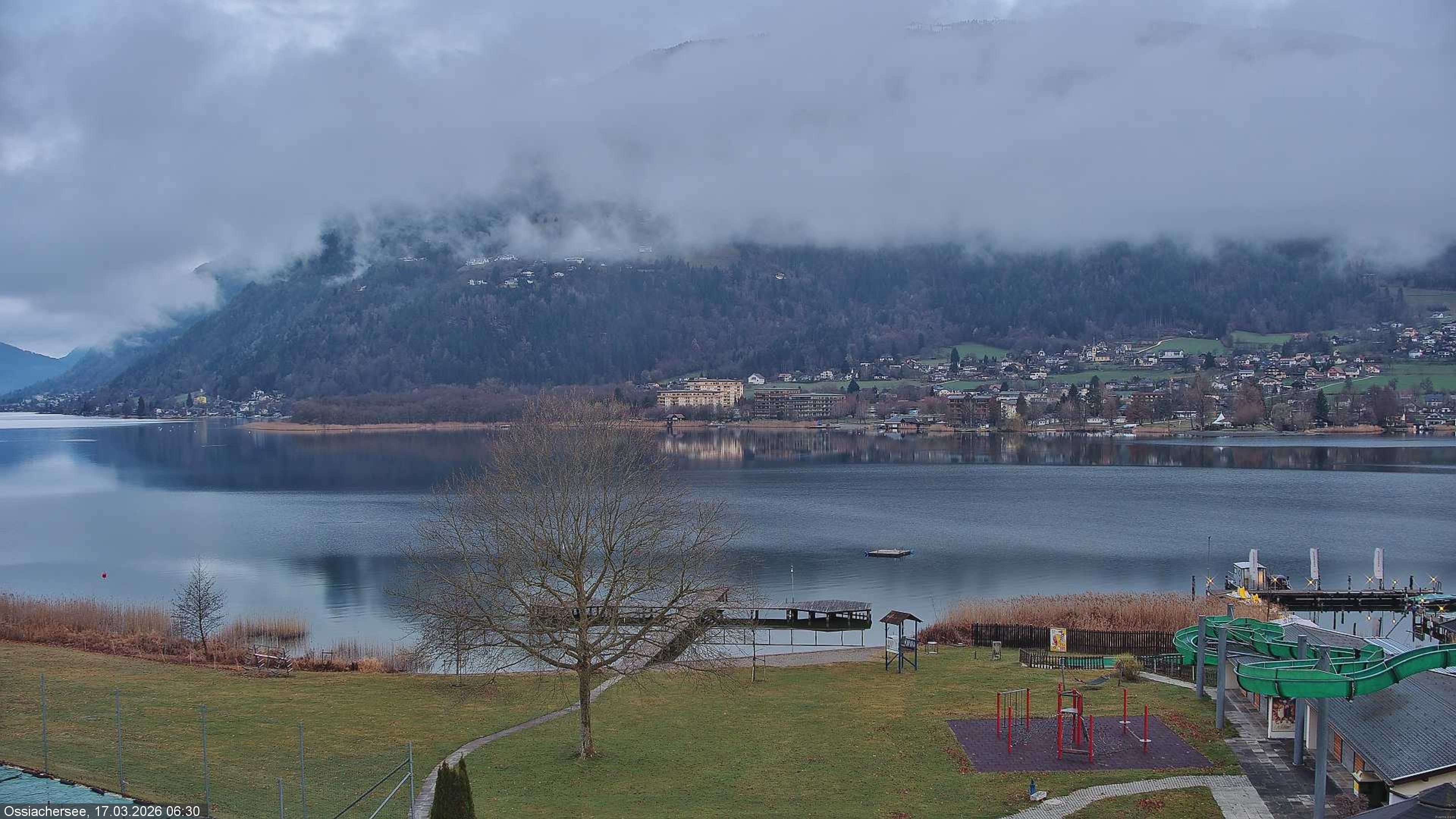 Archiv Foto Webcam Ossiacher See, Villach, Kärnten