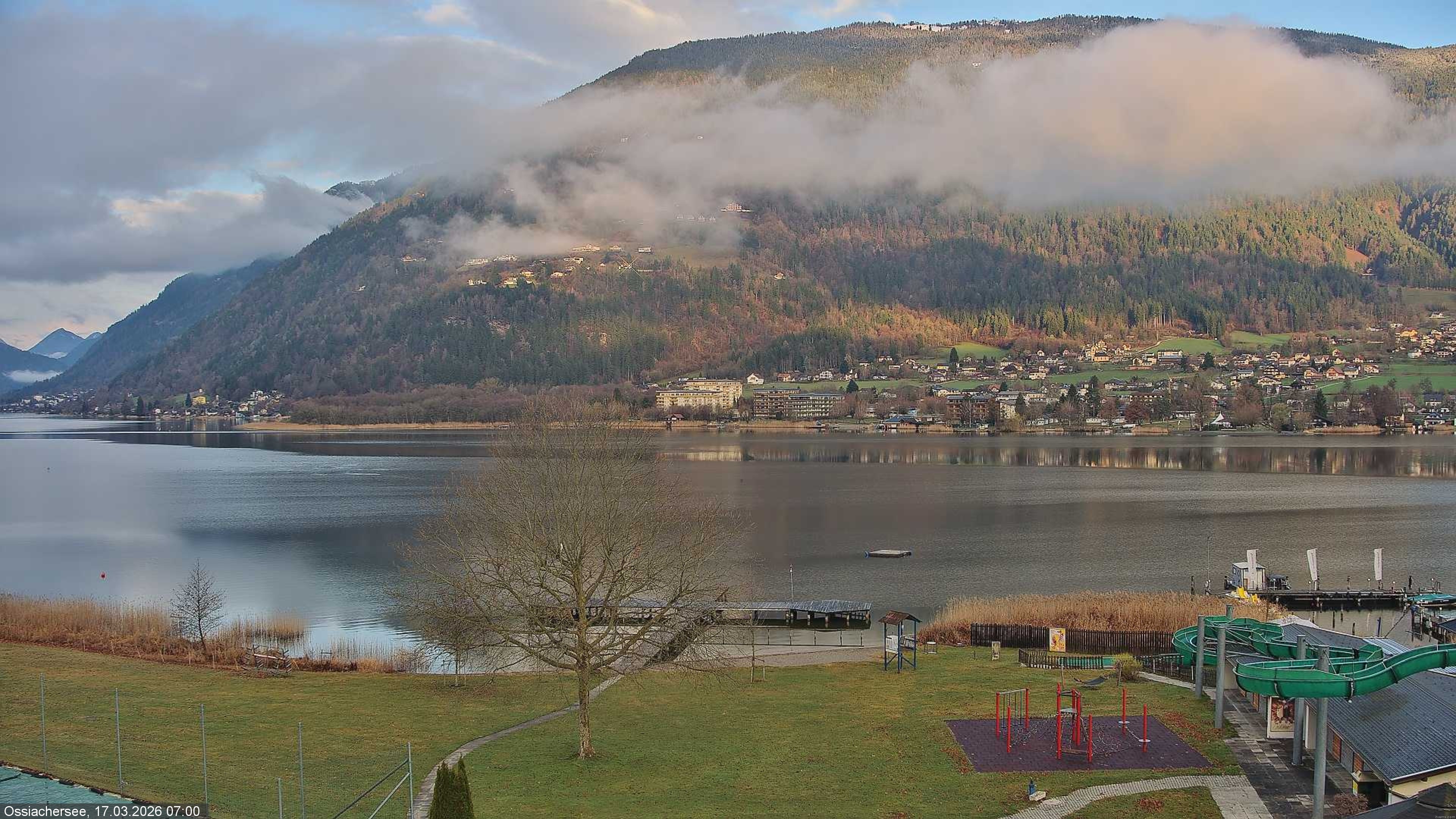 Archiv Foto Webcam Ossiacher See, Villach, Kärnten