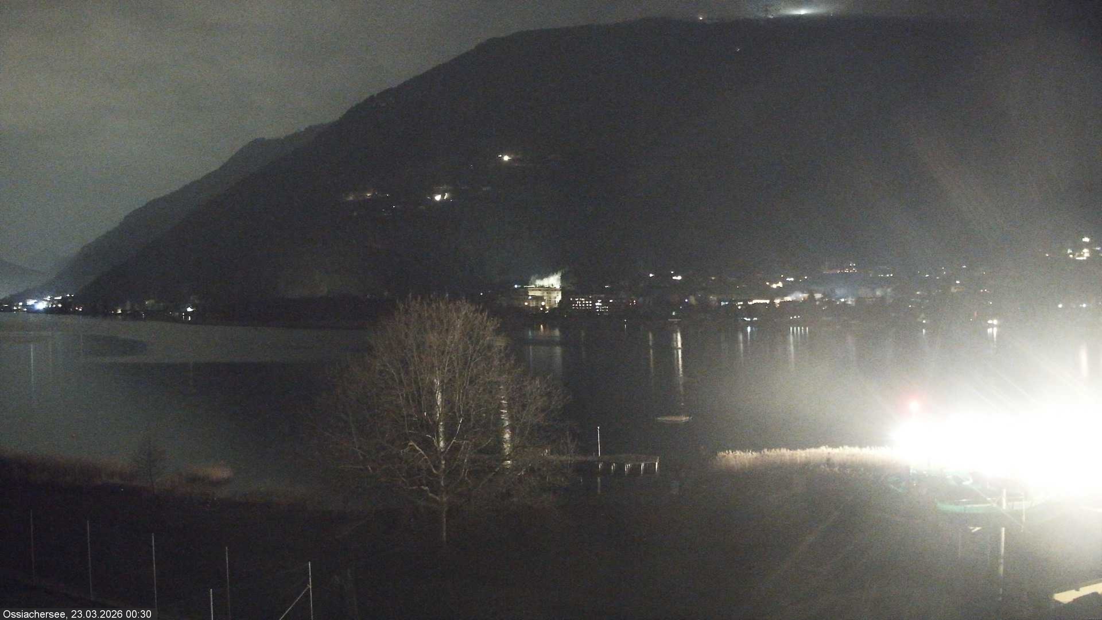 Archived image Webcam Lake Ossiacher See near Villach