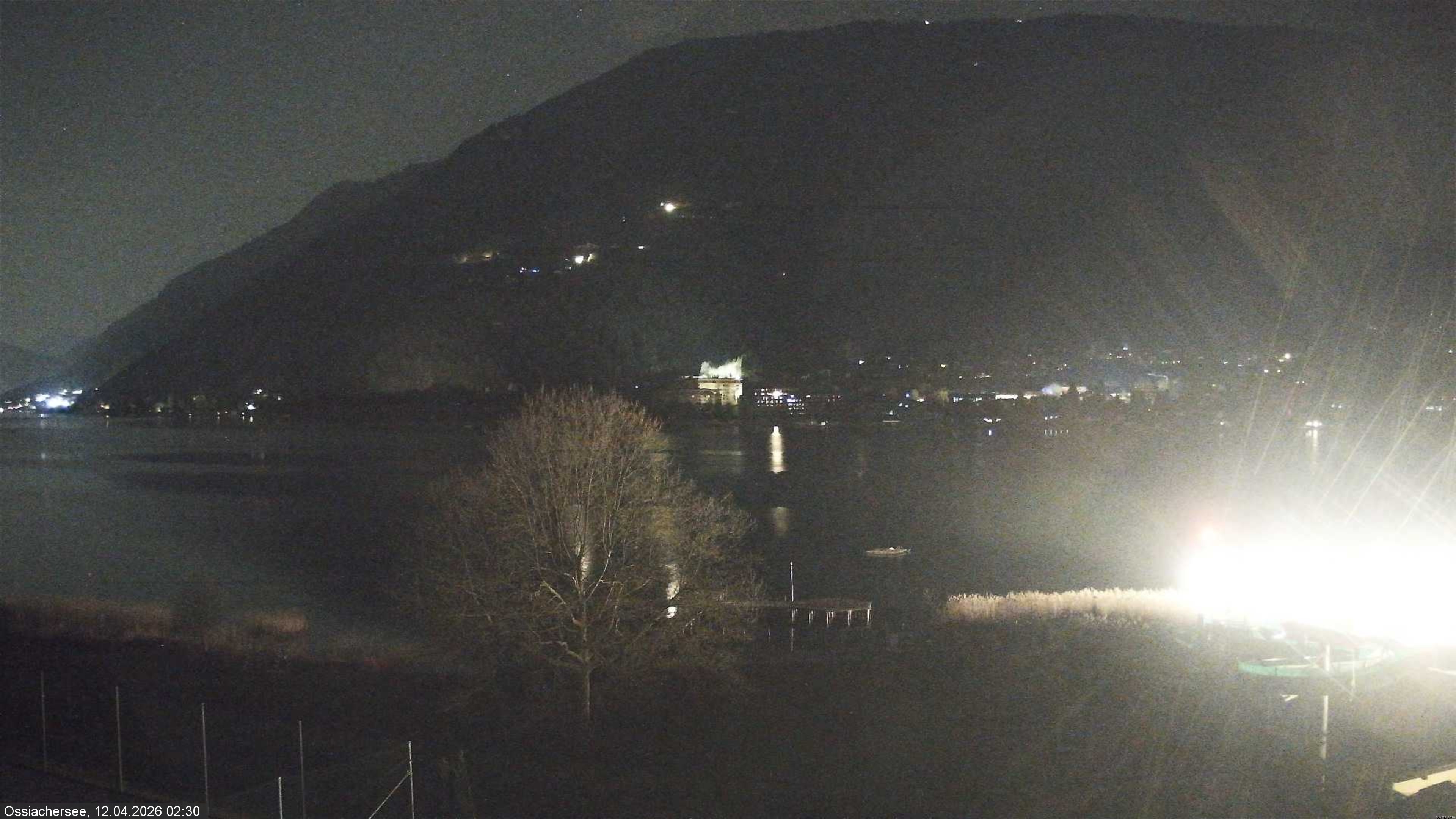 Archived image Webcam Lake Ossiacher See near Villach