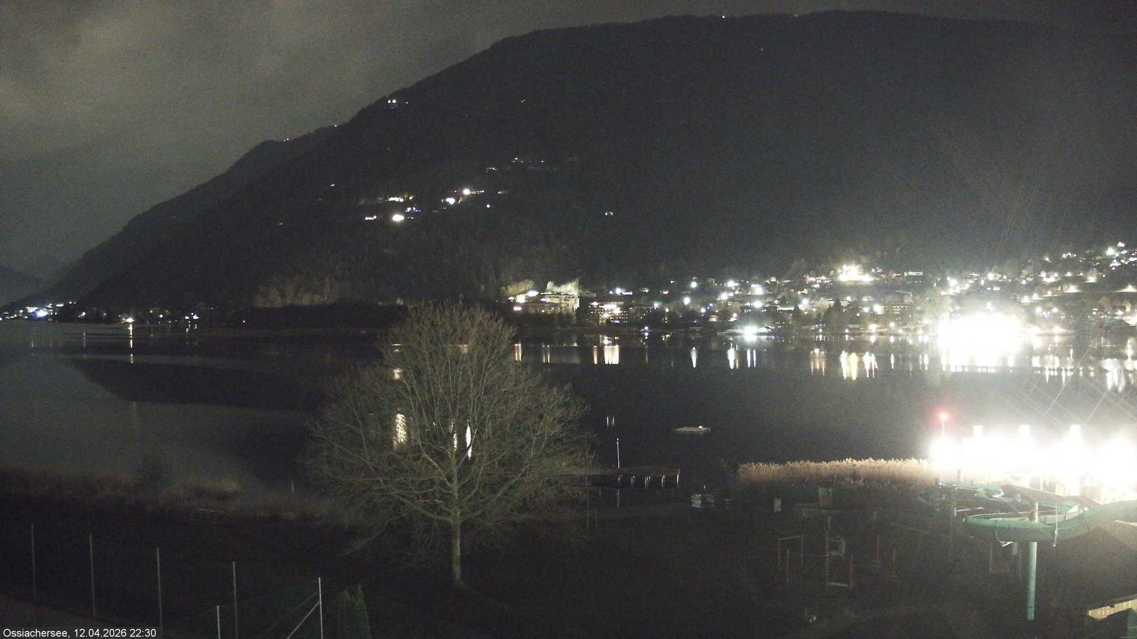 Archived image Webcam Lake Ossiacher See near Villach