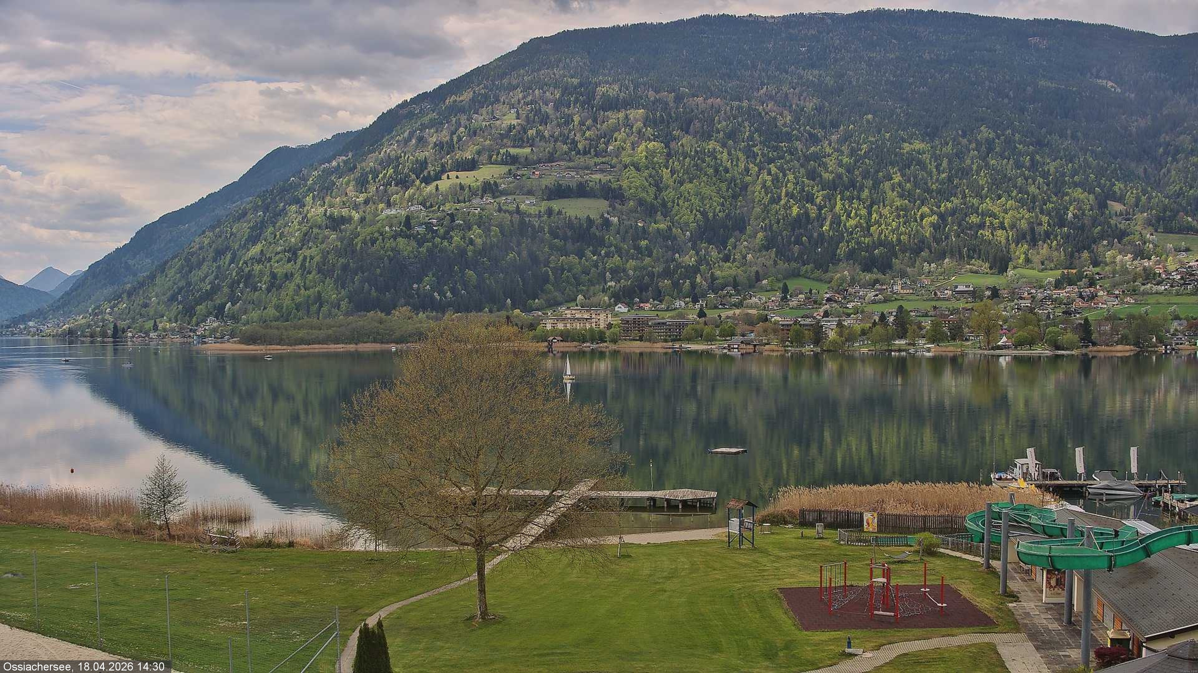 Archiv Foto Webcam Ossiacher See, Villach, Kärnten