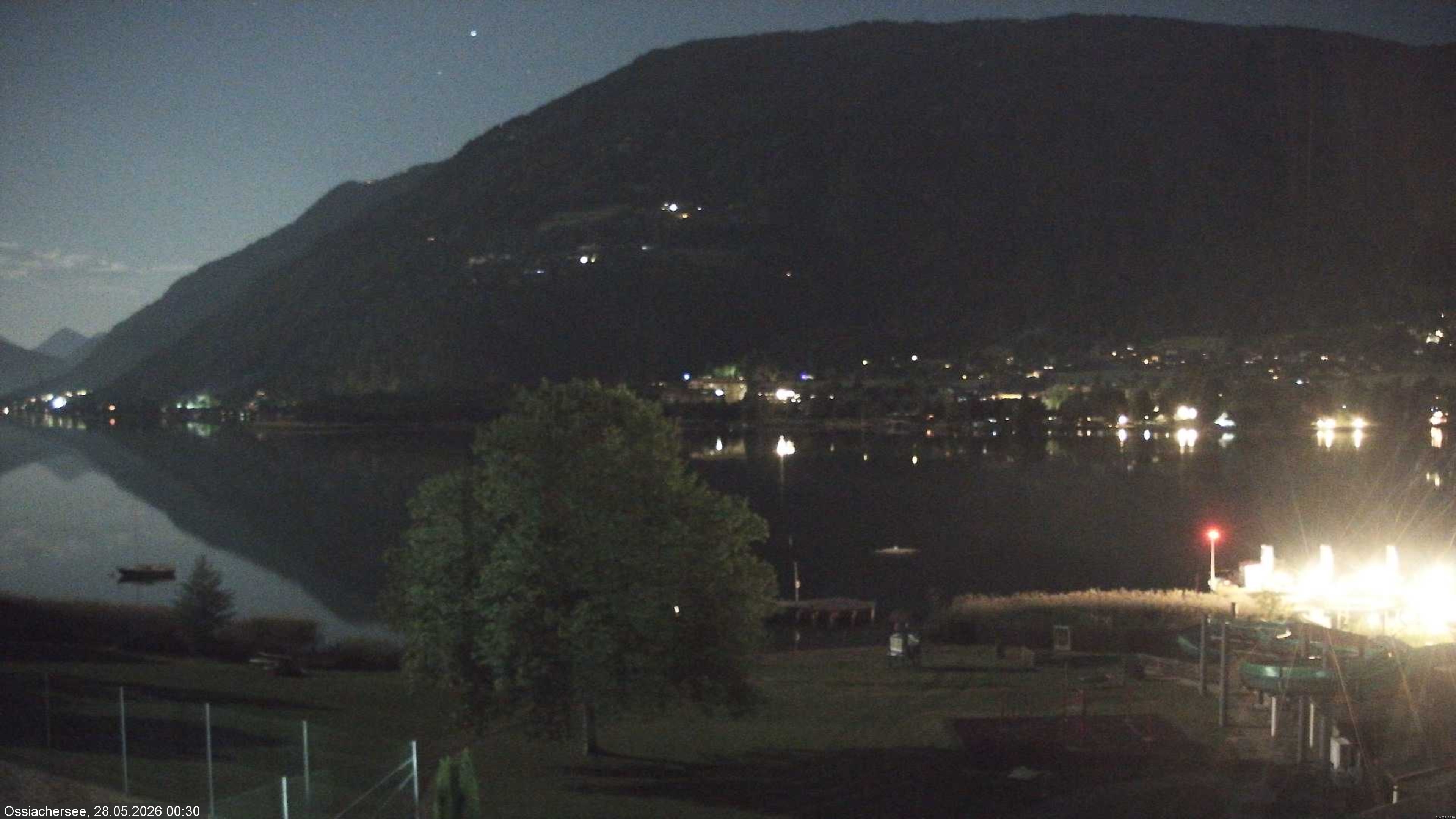 Archived image Webcam Lake Ossiacher See near Villach