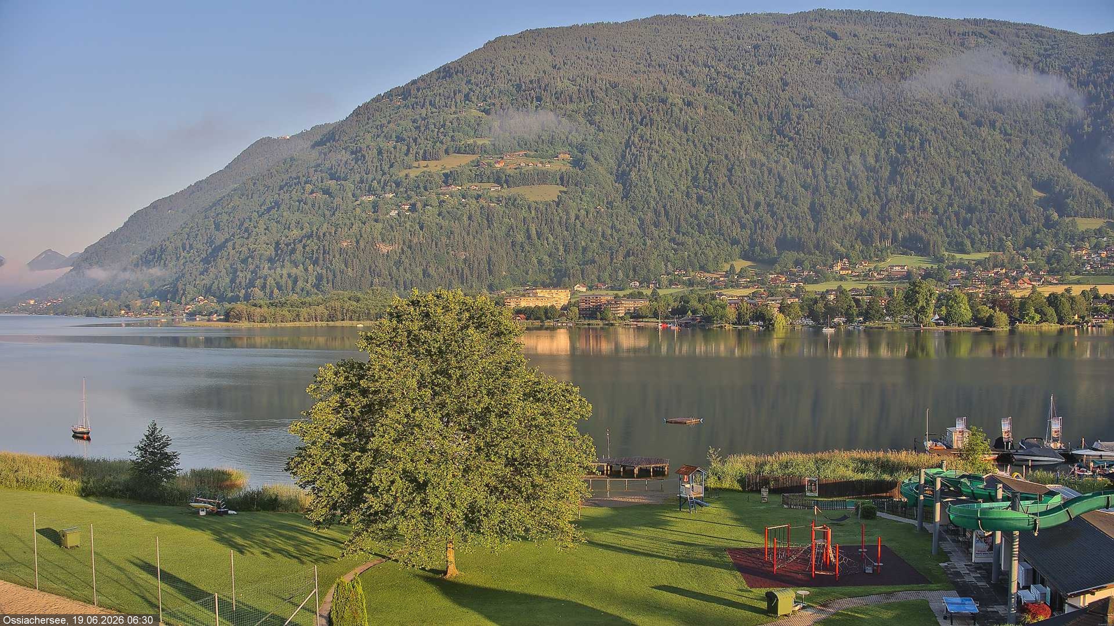 Archiv Foto Webcam Ossiacher See, Villach, Kärnten