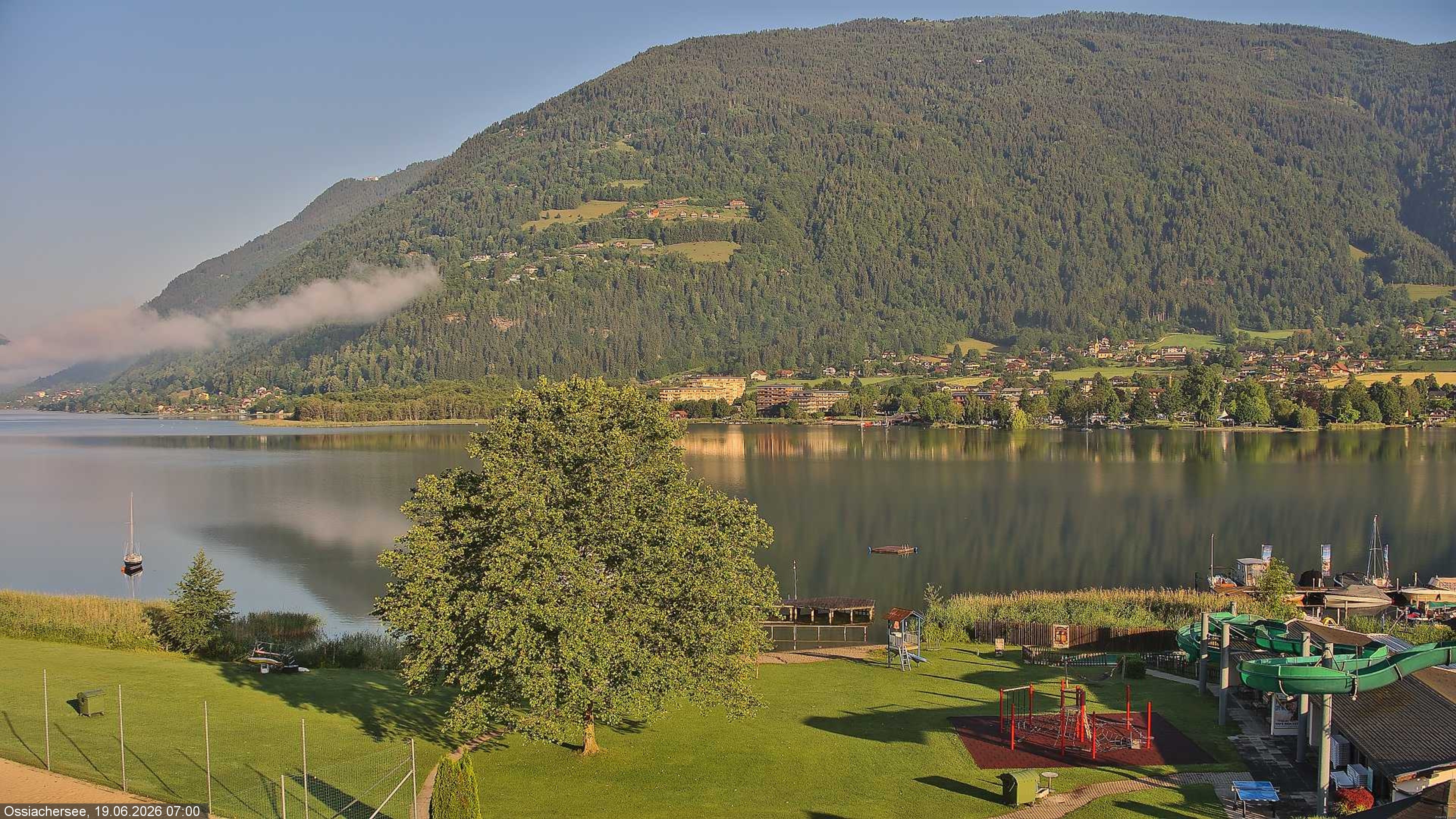 Archiv Foto Webcam Ossiacher See, Villach, Kärnten