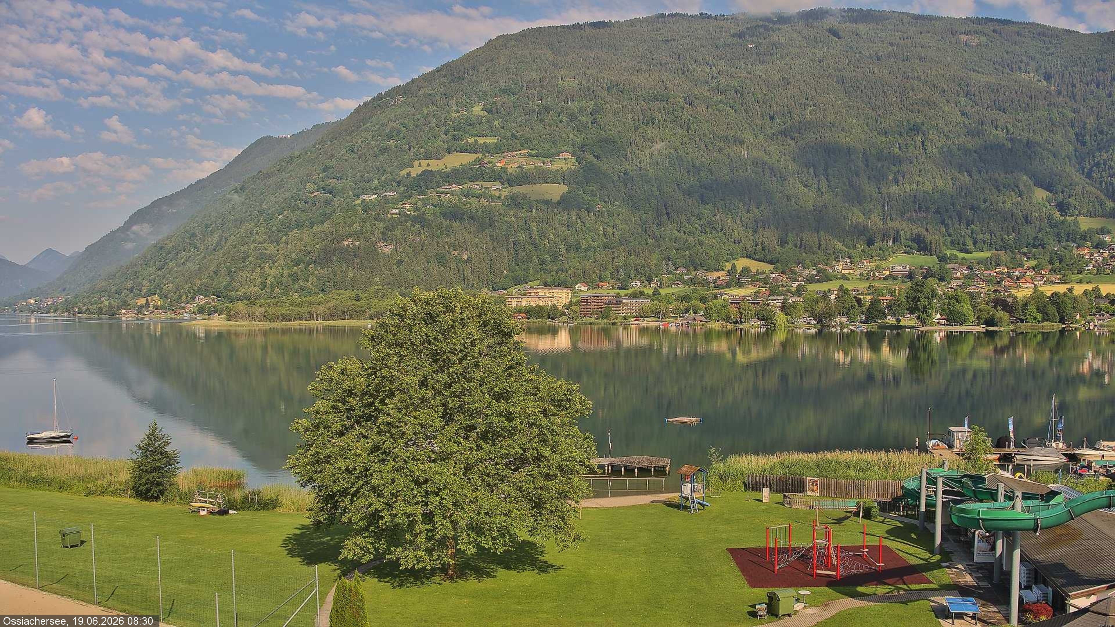 Archiv Foto Webcam Ossiacher See, Villach, Kärnten