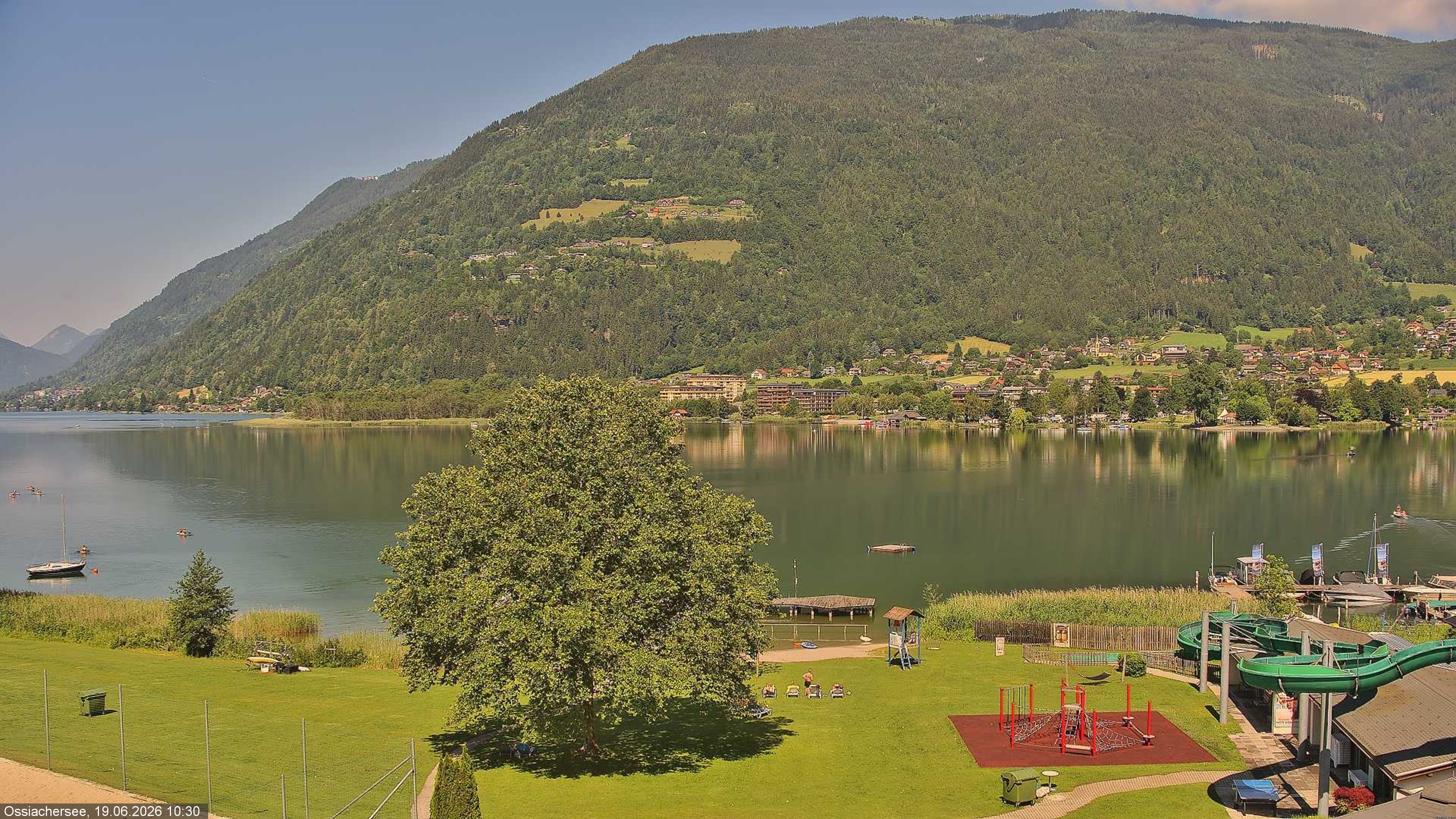 Archiv Foto Webcam Ossiacher See, Villach, Kärnten