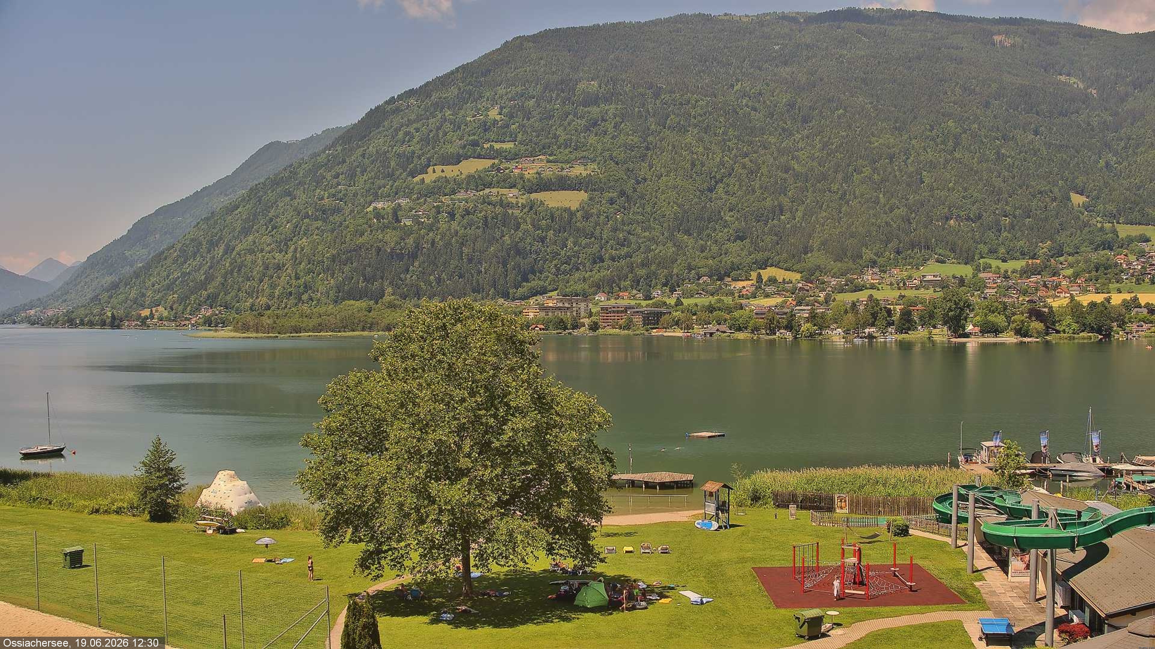 Archiv Foto Webcam Ossiacher See, Villach, Kärnten