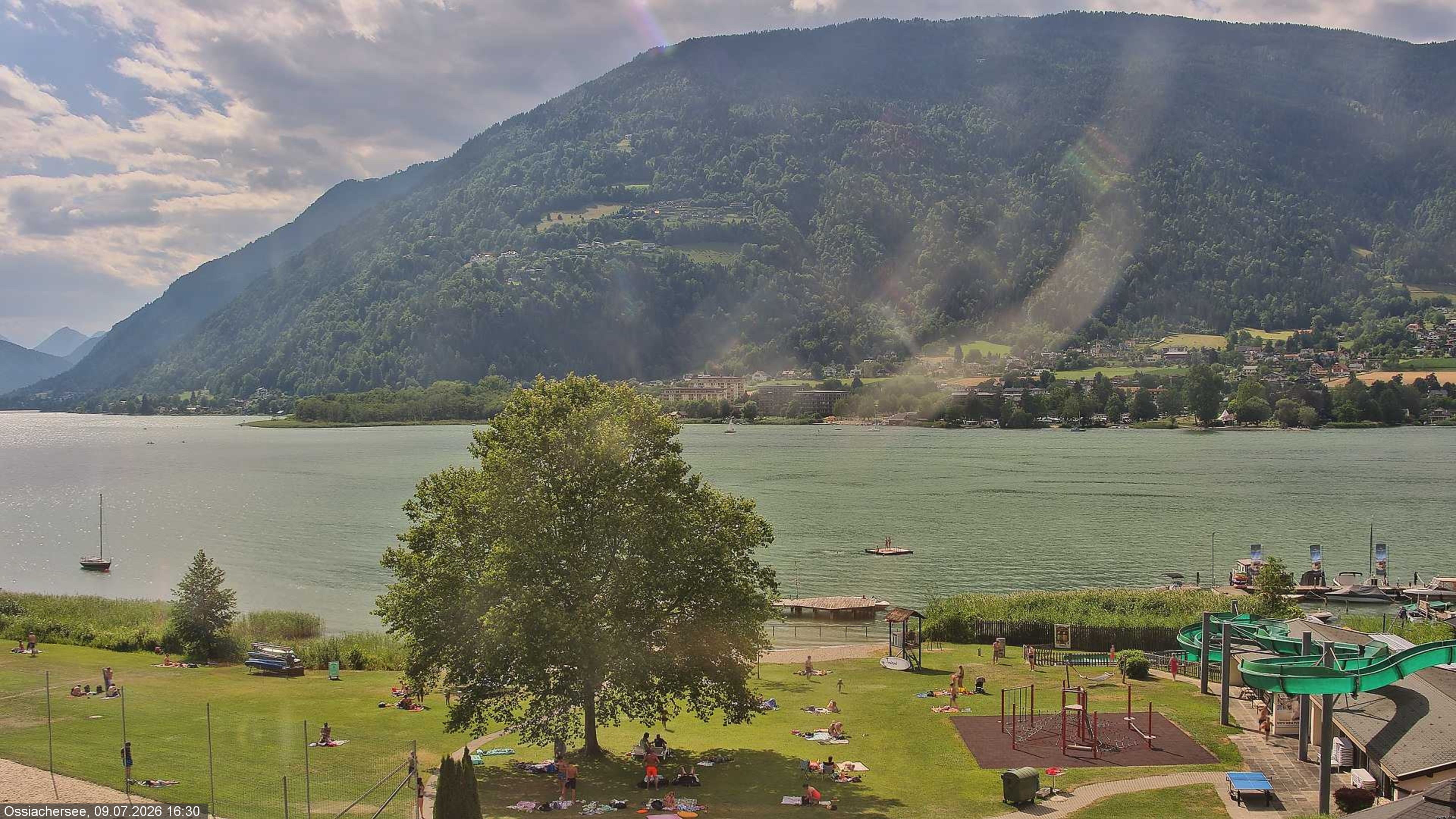Archiv Foto Webcam Ossiacher See, Villach, Kärnten