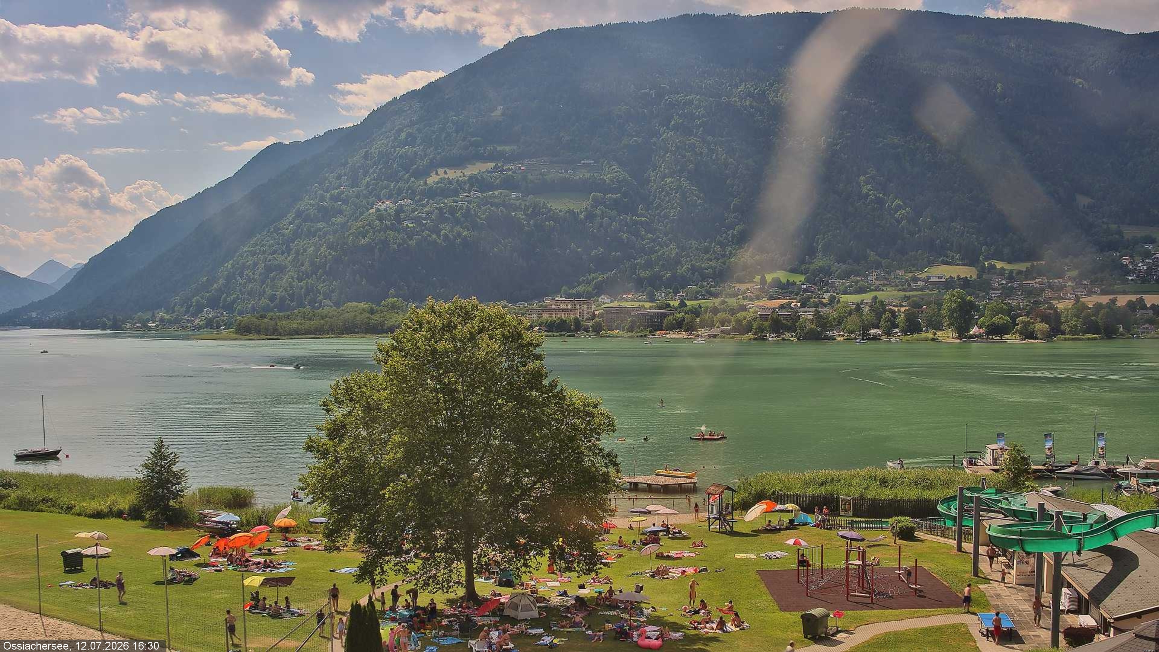 Archiv Foto Webcam Ossiacher See, Villach, Kärnten