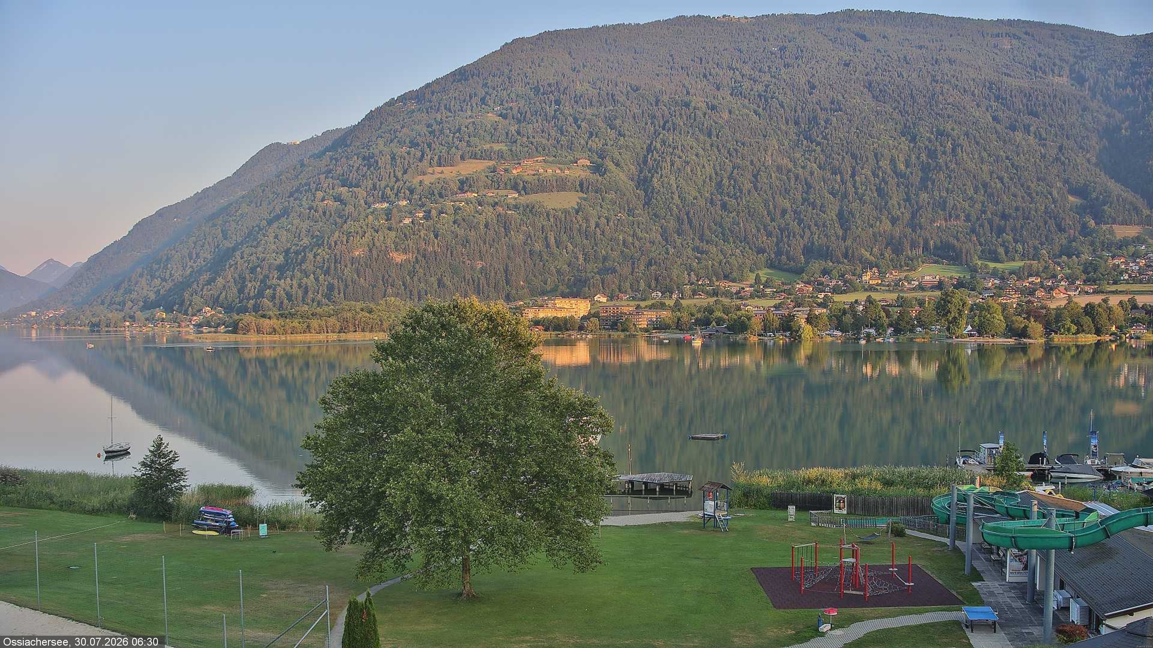 Archiv Foto Webcam Ossiacher See, Villach, Kärnten